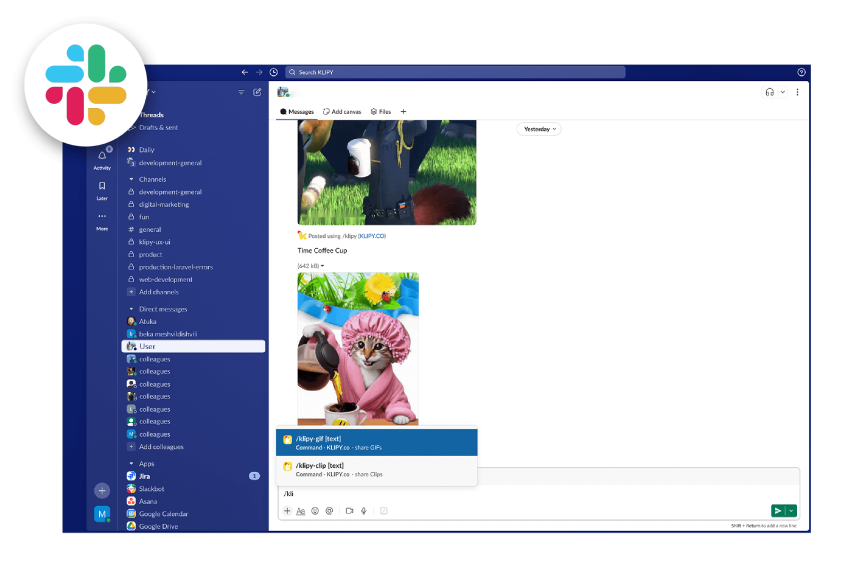 App in Slack