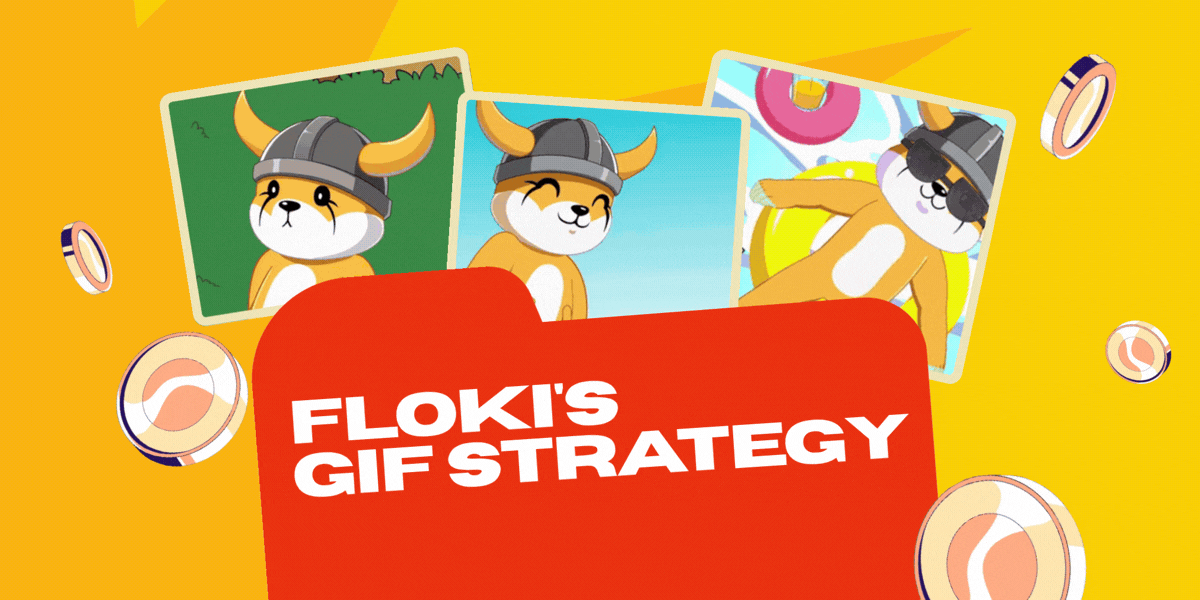 From a Single Reaction to a Global Movement: Floki's GIF Strategy