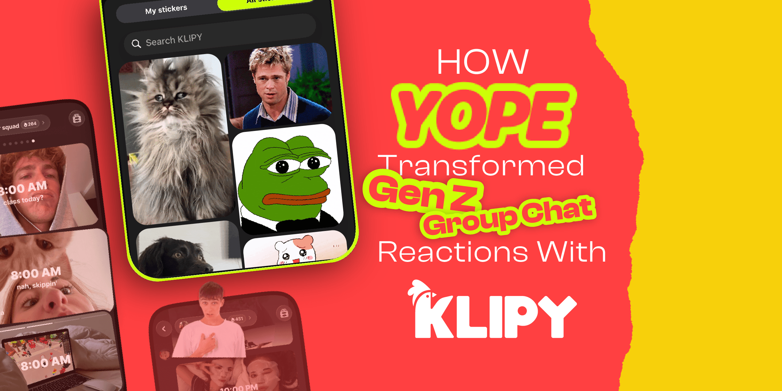How Yope Transforms Gen Z Group Chat Reactions With KLIPY