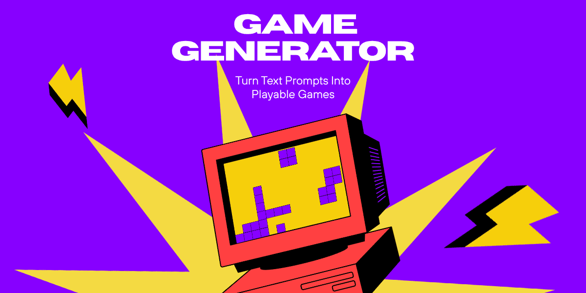 Game Generator: Turn Text Prompts Into Playable Games