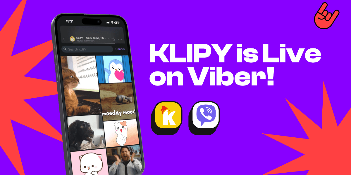 KLIPY is Now Live on Viber