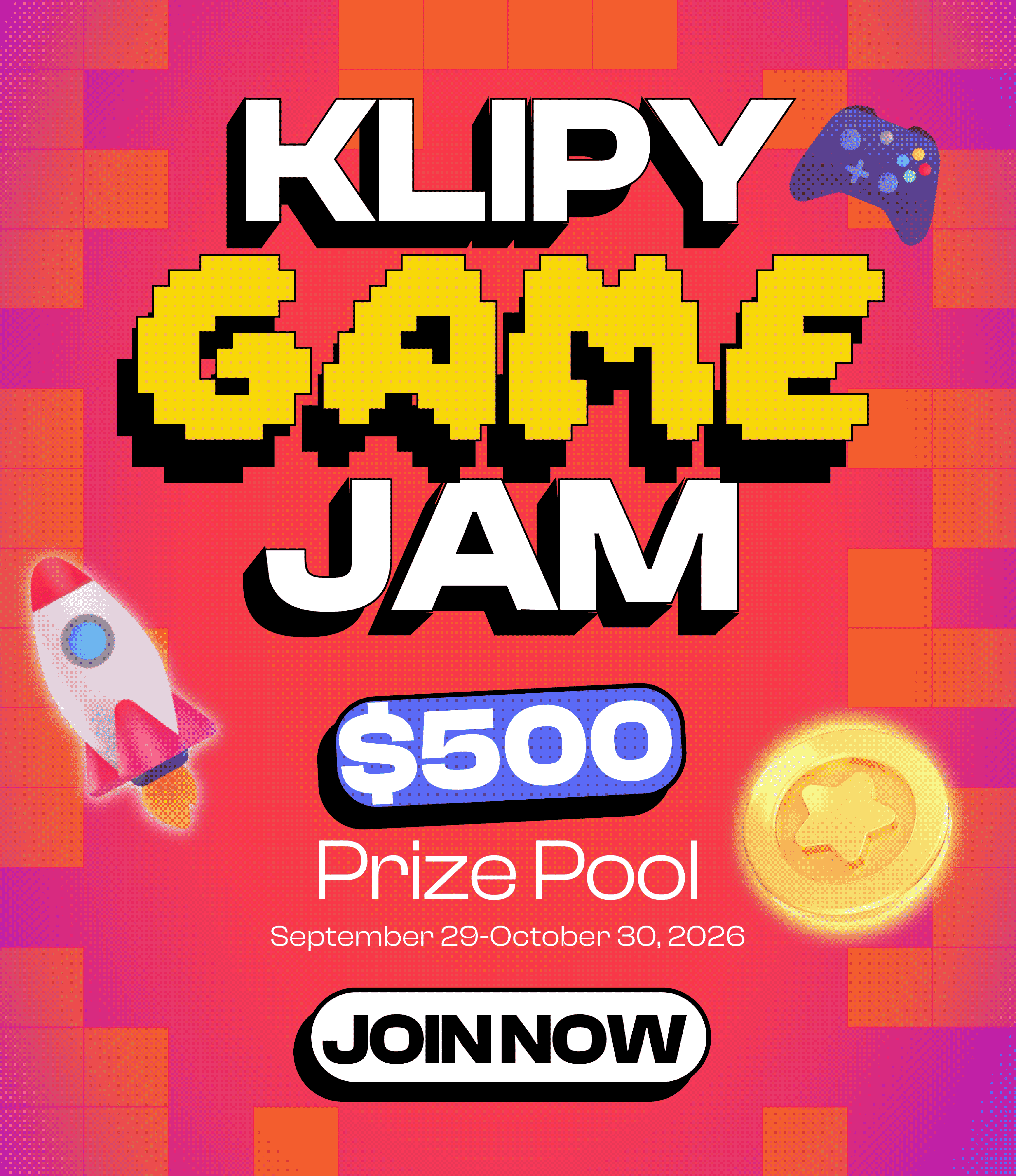 KLIPY Game Jam - $500 Prize Pool. Join now